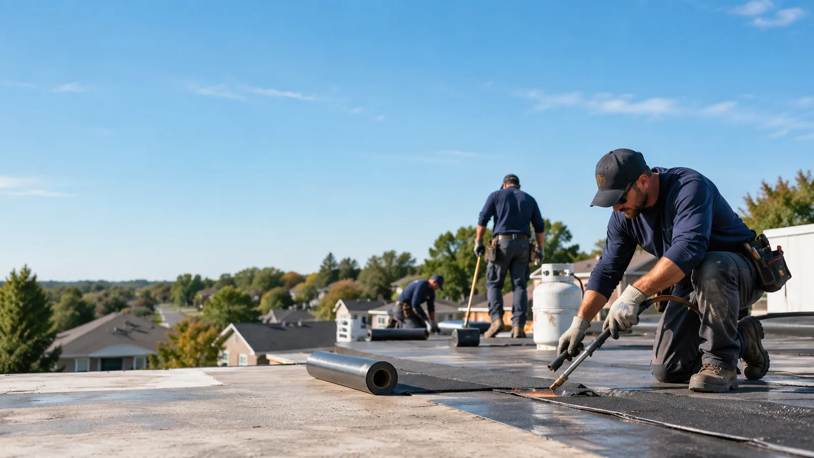 Flat Roof Leak Repair providers in Breese, IL